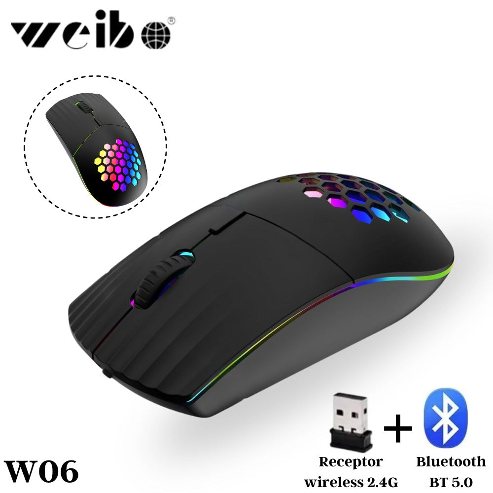 Mouse Inalambrico 2 En 1 Bluetooth